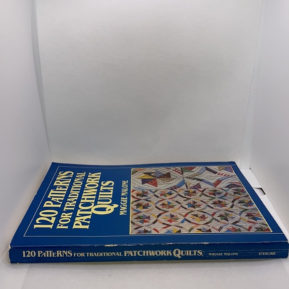 120 Patterns for Traditional Patchwork Quilts by Maggie Malone 1983 - Picture 10 of 13